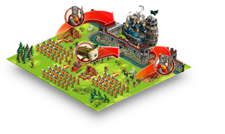 Goodgame Empire - Fight in exciting battles
